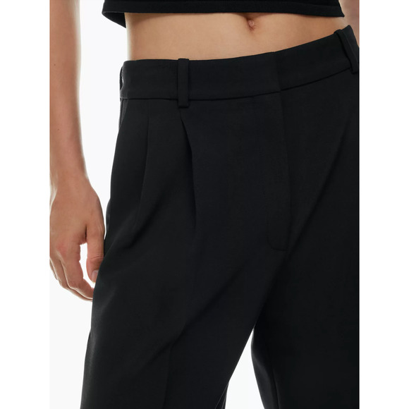 Babaton Black Wide-Leg Trousers - Picture 4 of 7